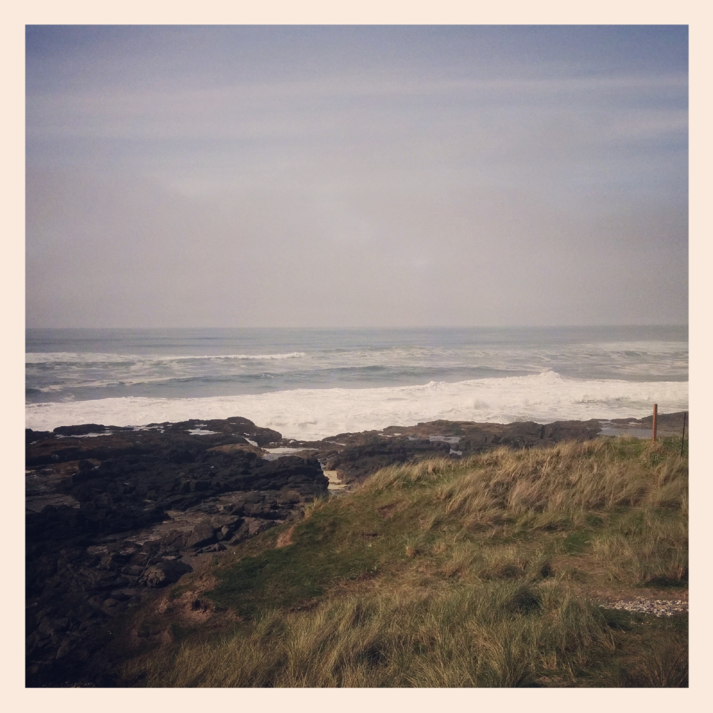 After I got settled and did my laundry and washed up I set out for the beach to soak my feet in the cold Pacific Ocean and this is what I saw.