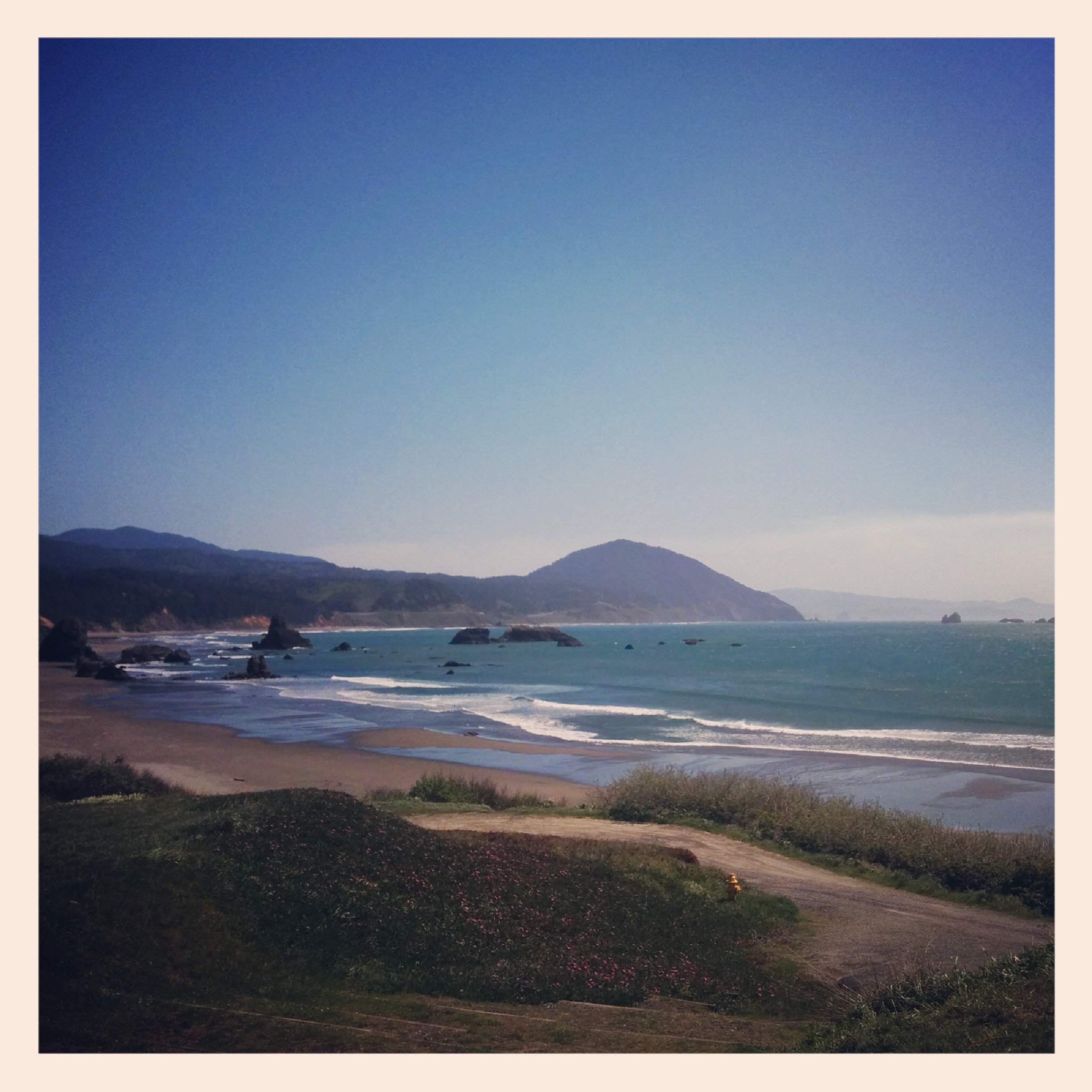 Stopped in Port Orford for some groceries then continued on to Humbug Mountain State Park my home for the night.