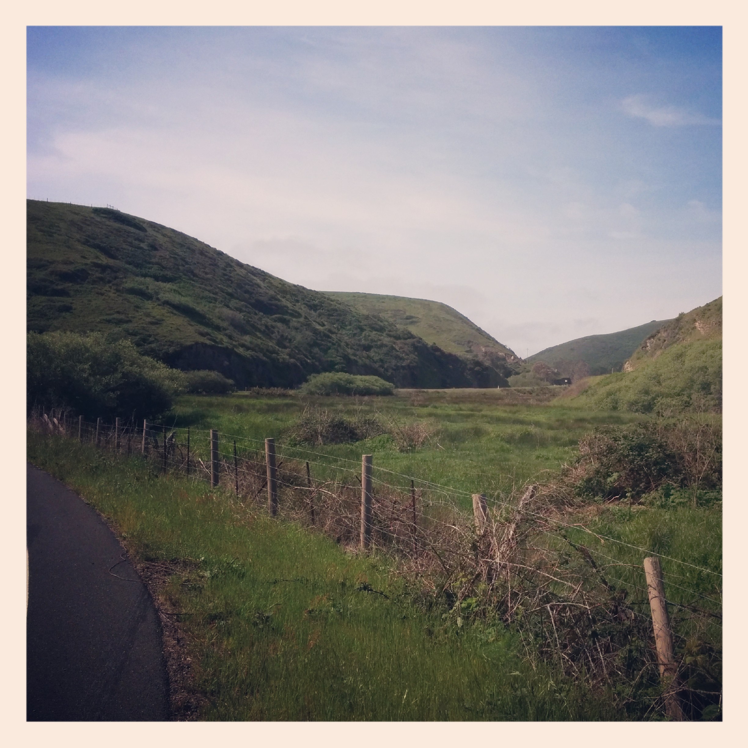 Going through Marshall was fun to ride through and around it's right on Tomales Bay