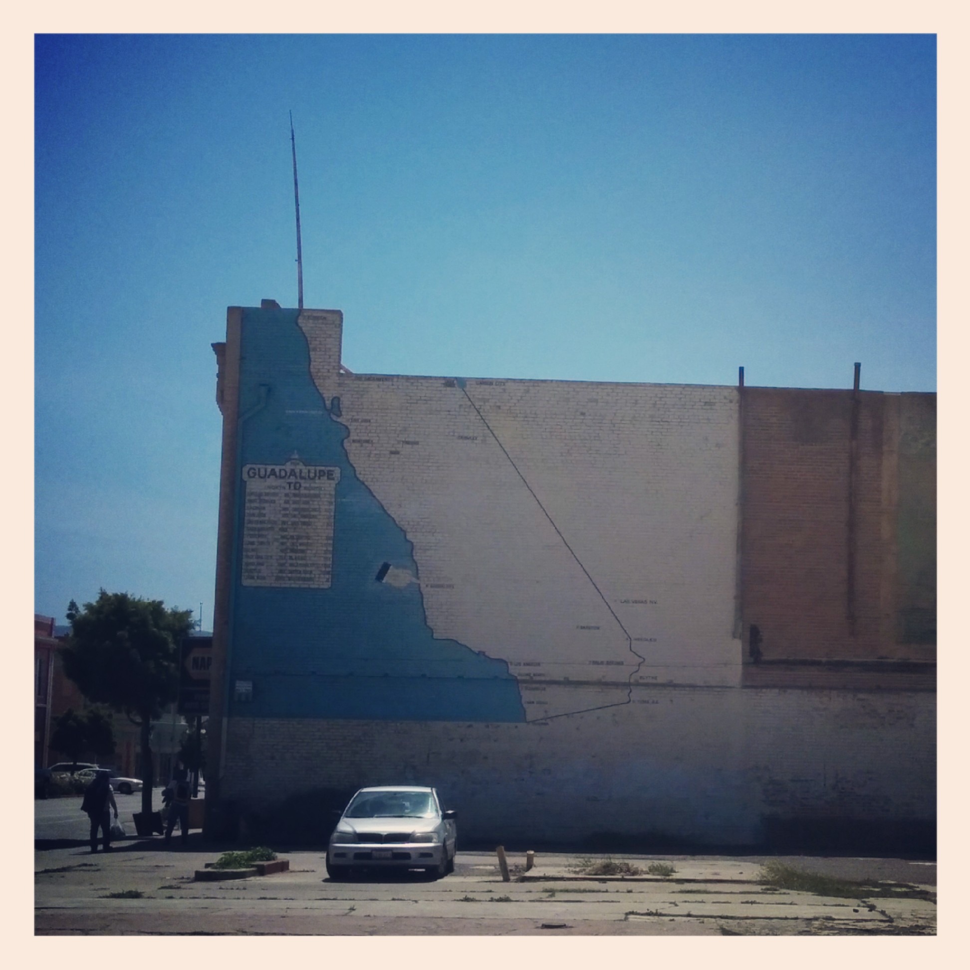 Riding into and through Guadalupe was cool. I really liked this town :)