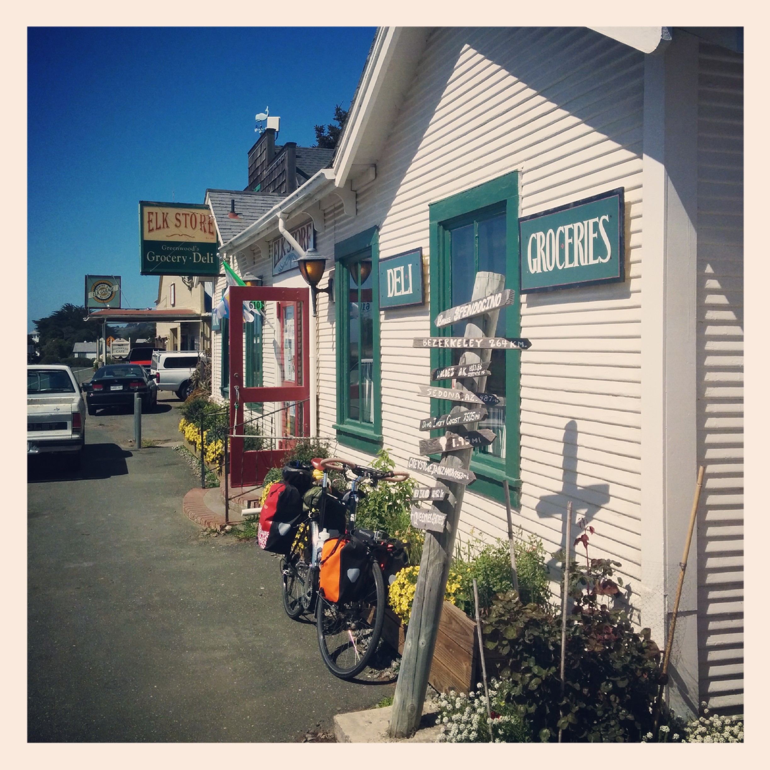 Was contemplating quitting in Elk River which was a little over 40 miles for the day. Had a long rest and an ice cream here