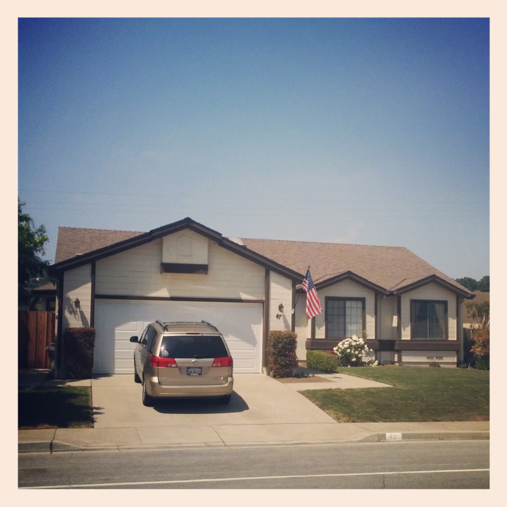 And was really happy to make it to my destination. My cousin Lynn's house :)